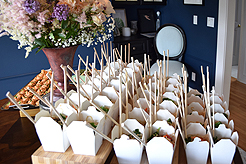 SHOWER THE BRIDE AND GROOM